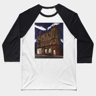 Glasgow, Tenement Baseball T-Shirt